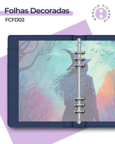 Módulo Fichário de Folhas Decoradas Magia - Sônia Rondon