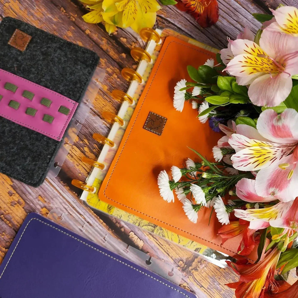 Insert Bolso Zíper para Disco . Crisântemos - Sônia Rondon