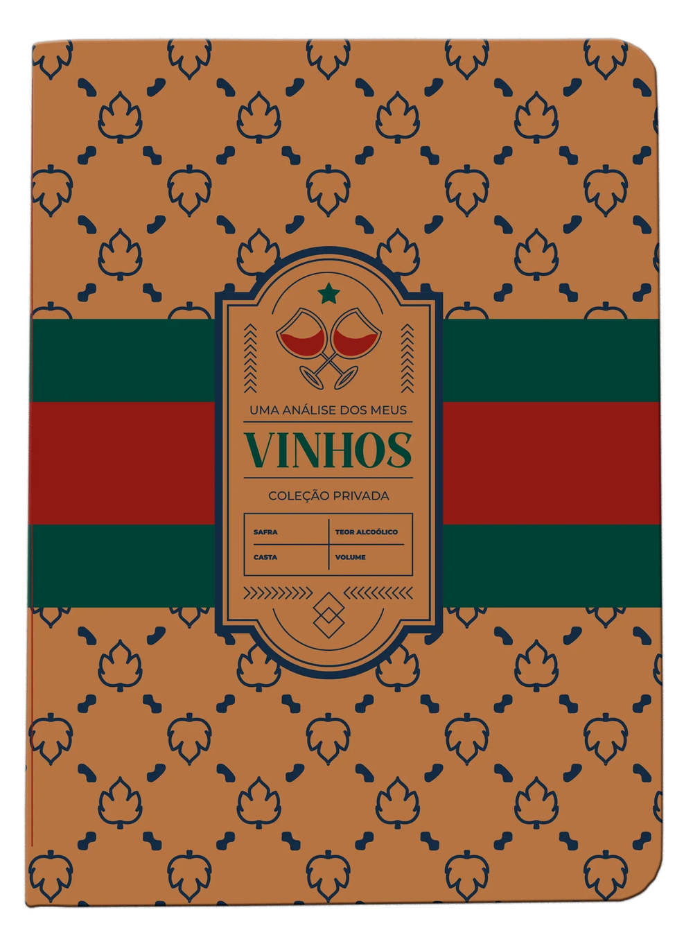 Módulo Costurado . Criativo, Meus Vinhos (CV01) - Sônia Rondon