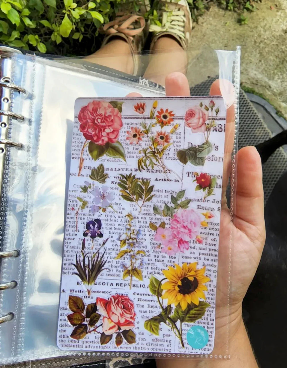 Kit de 10 Sacos Plásticos para Fichário - Sônia Rondon