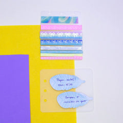 Cartão Para Washitape ou Post it . Fichário - Sônia Rondon