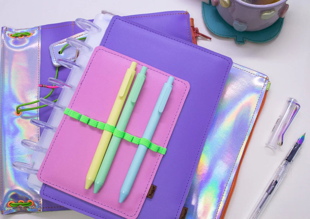 Estojo para Caderno de Disco . Flora - Sônia Rondon