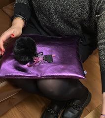 Chaveiro PomPom Preto | Edição Limitada Metaverso - Sônia Rondon