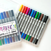 Marcador à base de Água para Colorir, 12 Cores - Sônia Rondon