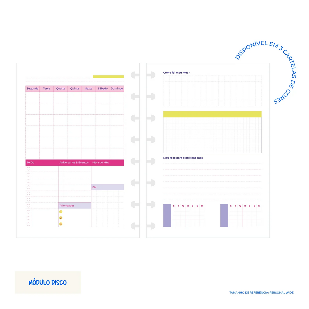 Módulo Disco . Mensal Permanente (M04-P) - Sônia Rondon