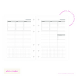 Módulo Fichário . Semanal Permanente (SV03-P) - Sônia Rondon