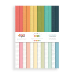 Bloco A5 para Colagem, Coleção Feliz da Vida | Juju Scrapbook - Sônia Rondon