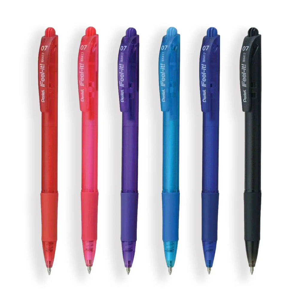 Caneta Esferográfica iFeel-it! Retrátil 0.7 mm (BX417) | Pentel - Sônia Rondon