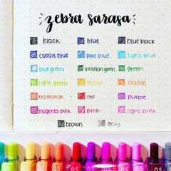 Caneta em Gel Clip Retrátil SARASA 0.7 | Zebra - Sônia Rondon