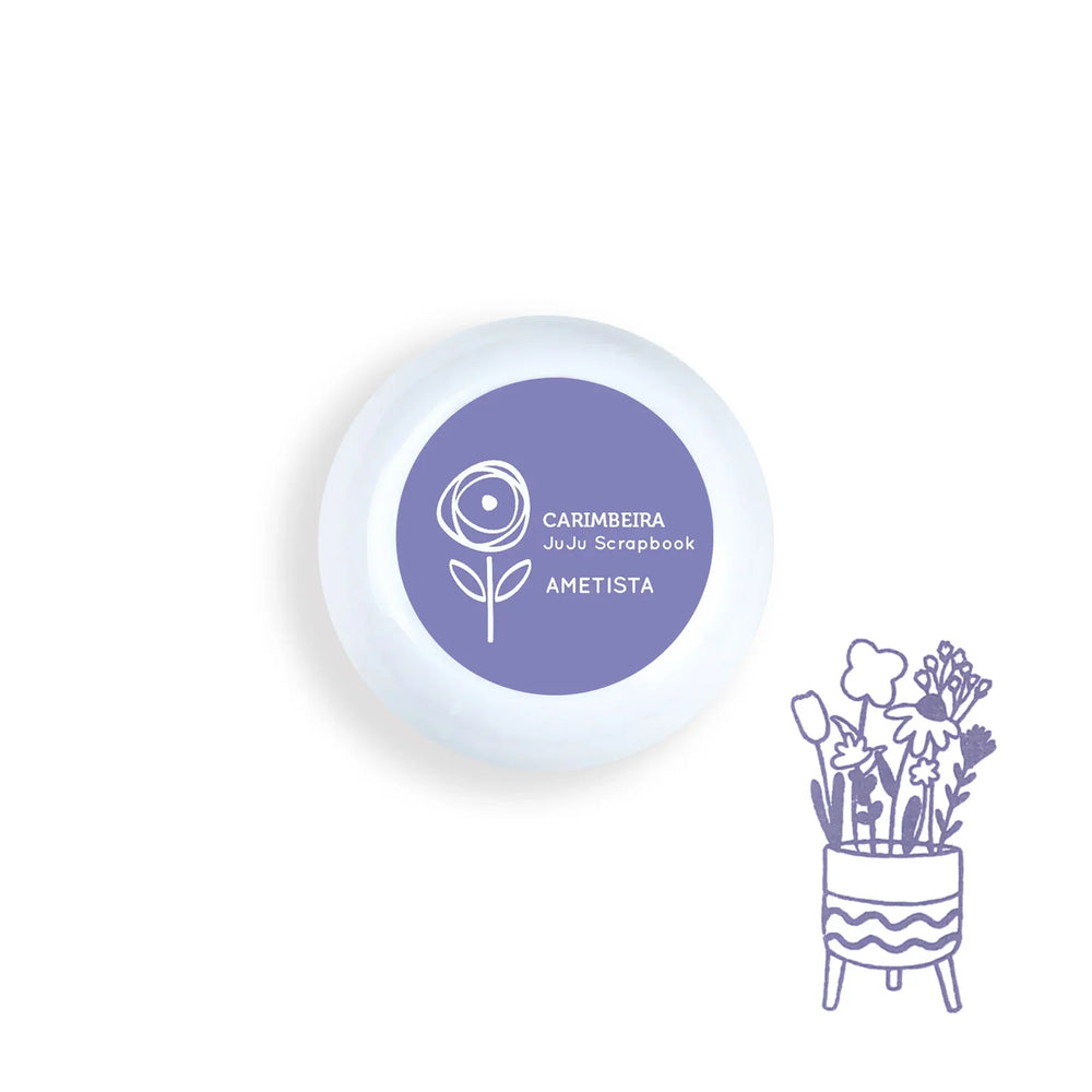 Carimbeira Ametista | Juju Scrapbook - Sônia Rondon