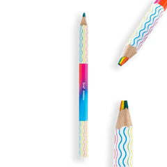 Lápis de Cor de Madeira Rainbow | BRW - Sônia Rondon