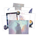 Caderneta Flexível Papel de Carta Magia