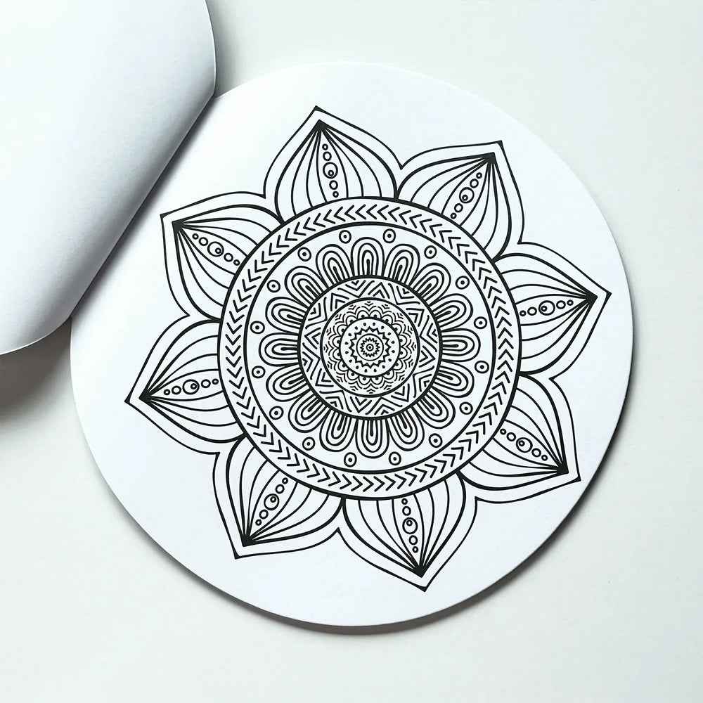 Caderno de Colorir Mandalas - Sônia Rondon
