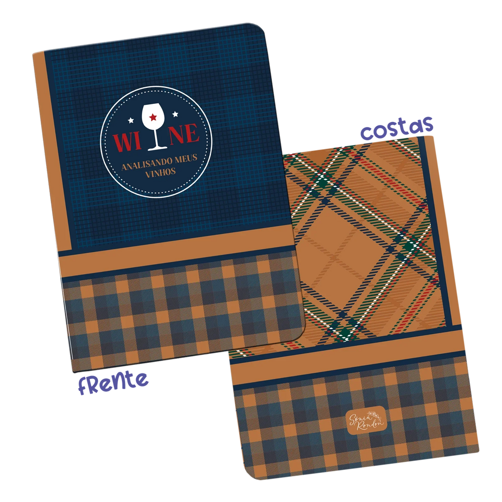 Módulo Costurado . Criativo, Meus Vinhos (CV01) - Sônia Rondon