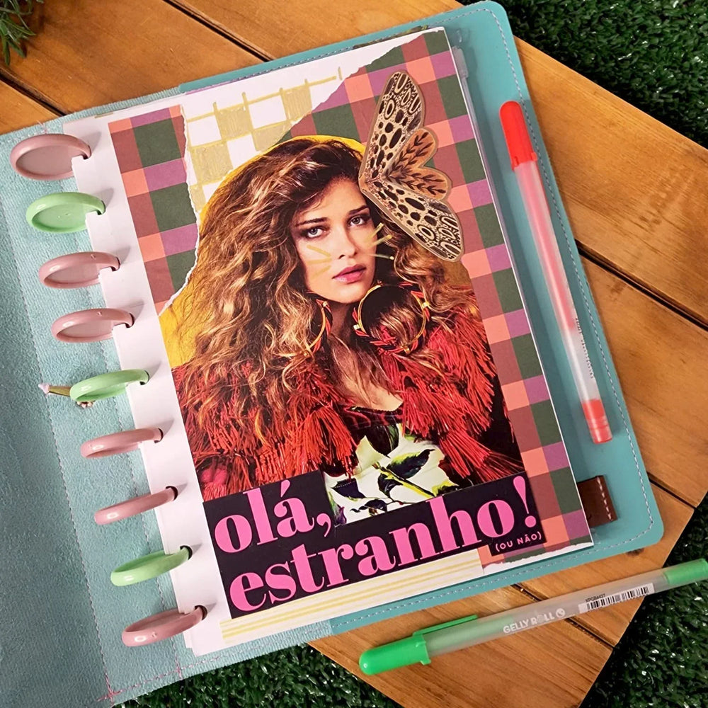 Capa Para Caderno de Disco . Hortênsia - Sônia Rondon