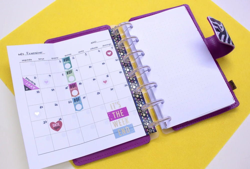 Módulo Fichário . Mensal Extendido (ME01) - Sônia Rondon