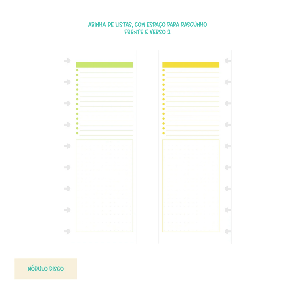 Módulo Disco . Essencial, Portinha Checklist (EP06) - Sônia Rondon