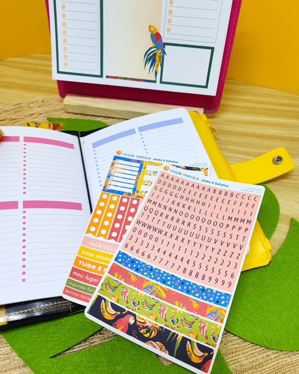 Módulo Costurado, Caderneta Traveler’s Notebook . Essencial, Checklist (E01) - Sônia Rondon