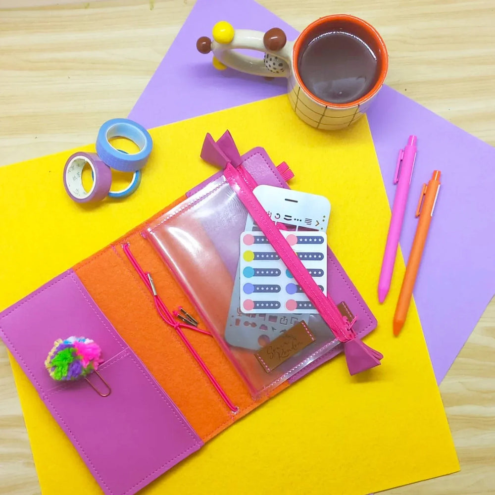 Capa para Caderneta . Beija-Flor - Sônia Rondon