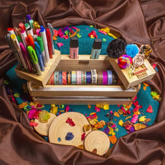 [Upcycling] Porta Washitape, Canetas e Trecos - Sônia Rondon