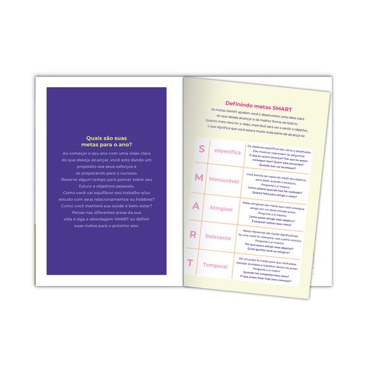 Caderneta Flexível Metas (MT01-P) 1500