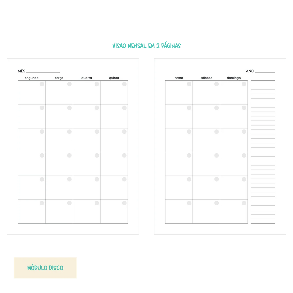 Módulo Disco . Mensal (M01) - Sônia Rondon