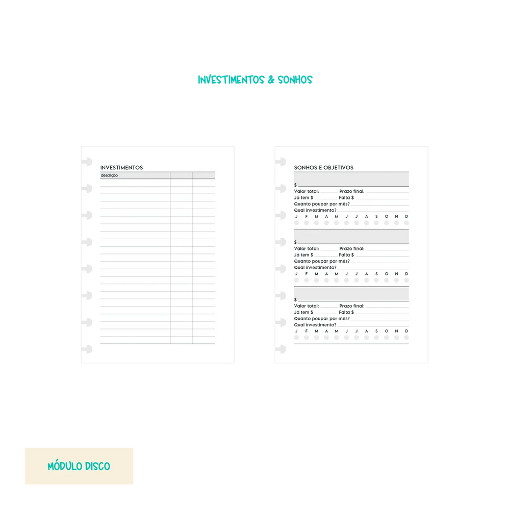 Módulo Disco . Financeiro Completo (F01) - Sônia Rondon