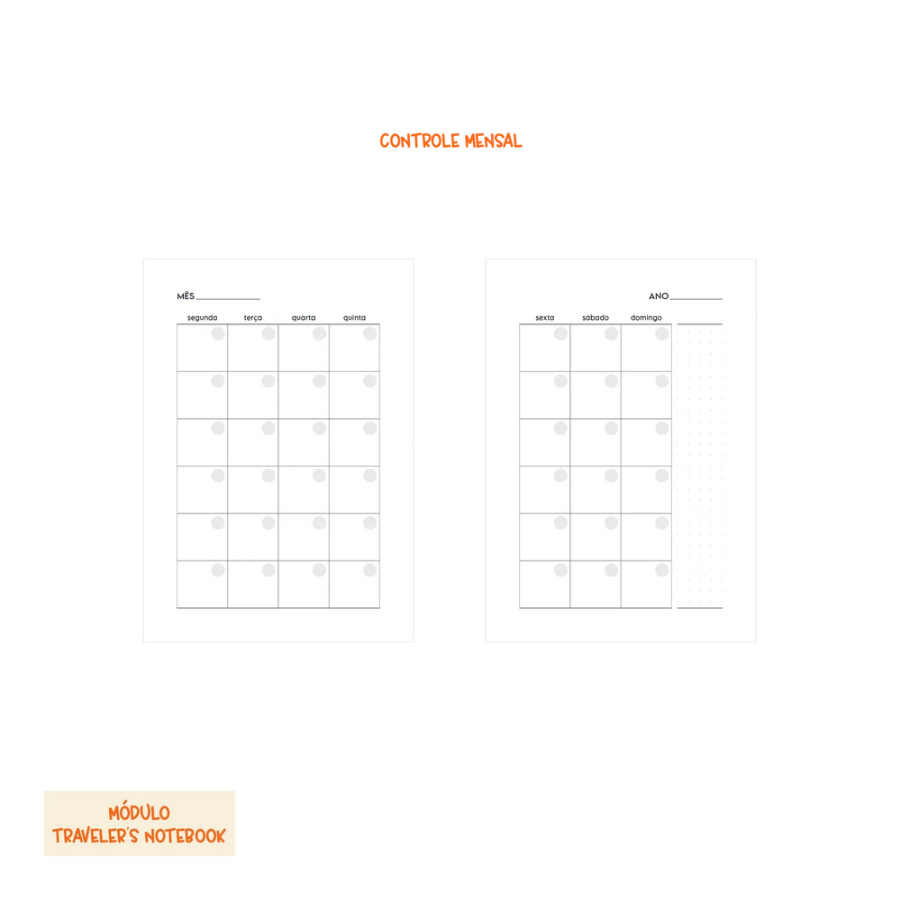 Módulo Costurado . Financeiro Controle Mensal (F03) - Sônia Rondon