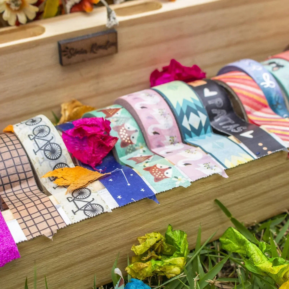 [Upcycling] Porta Washitape, Canetas e Trecos - Sônia Rondon