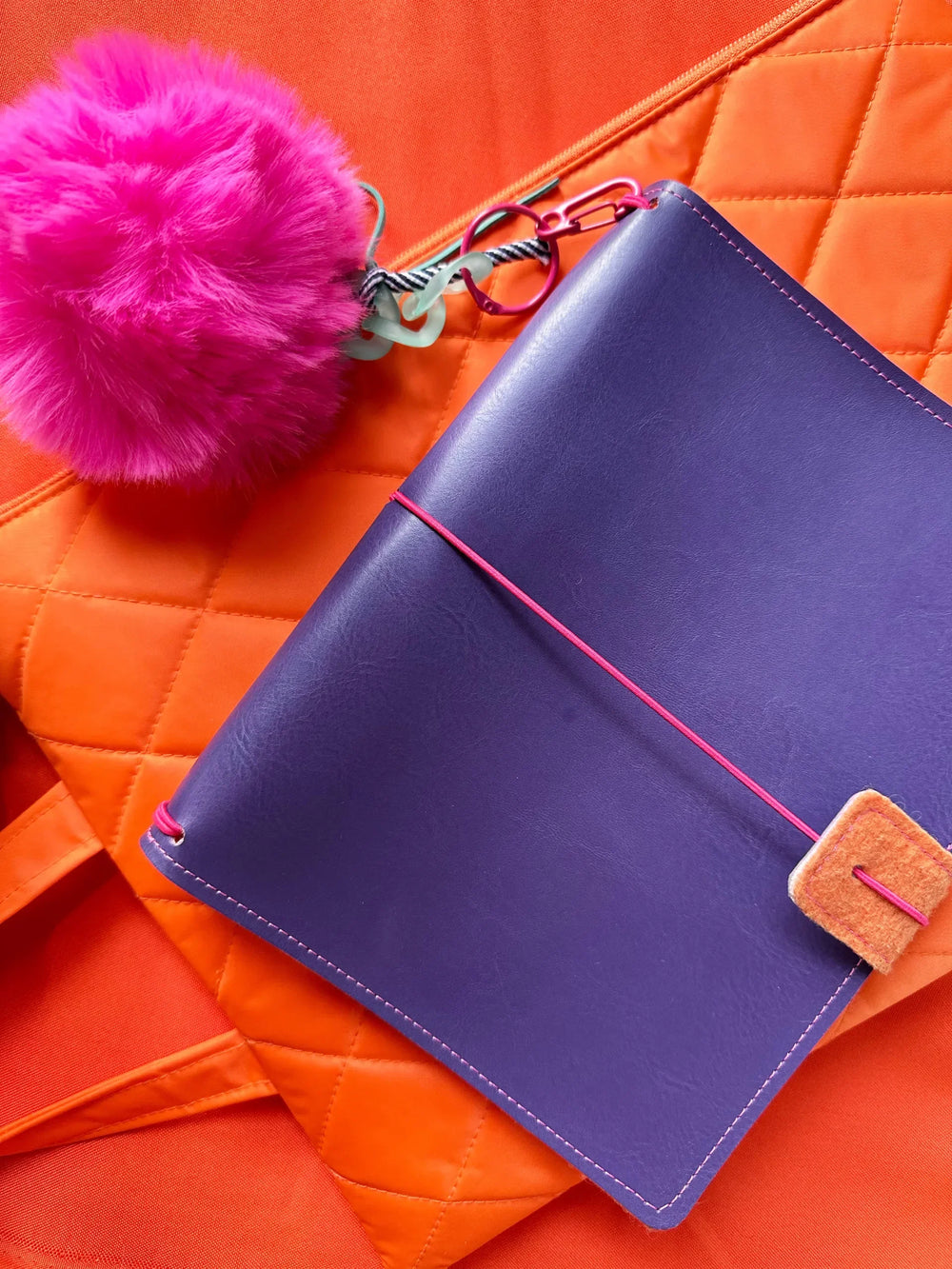 Chaveiro PomPom Colorido - Sônia Rondon