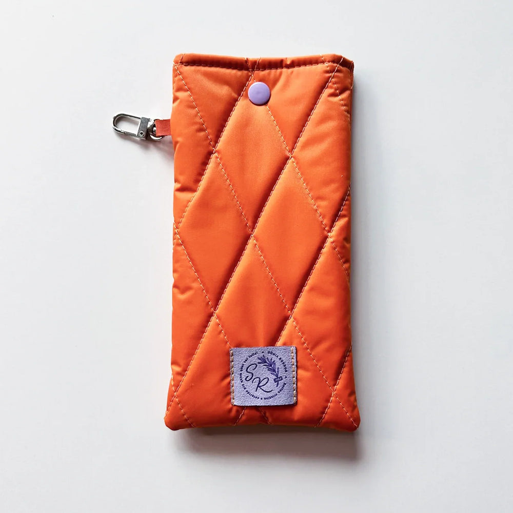 Porta-óculos Puffer Romã - Sônia Rondon