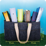 Bolsa Organizadora . Flor-de-Lis - Sônia Rondon