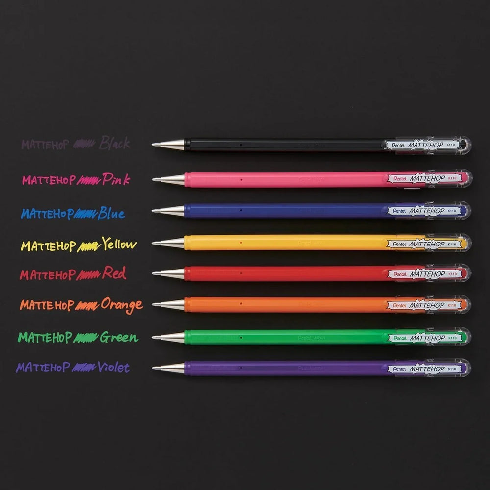 Caneta Gel Mattehop 1.0 mm (K110) | Pentel - Sônia Rondon
