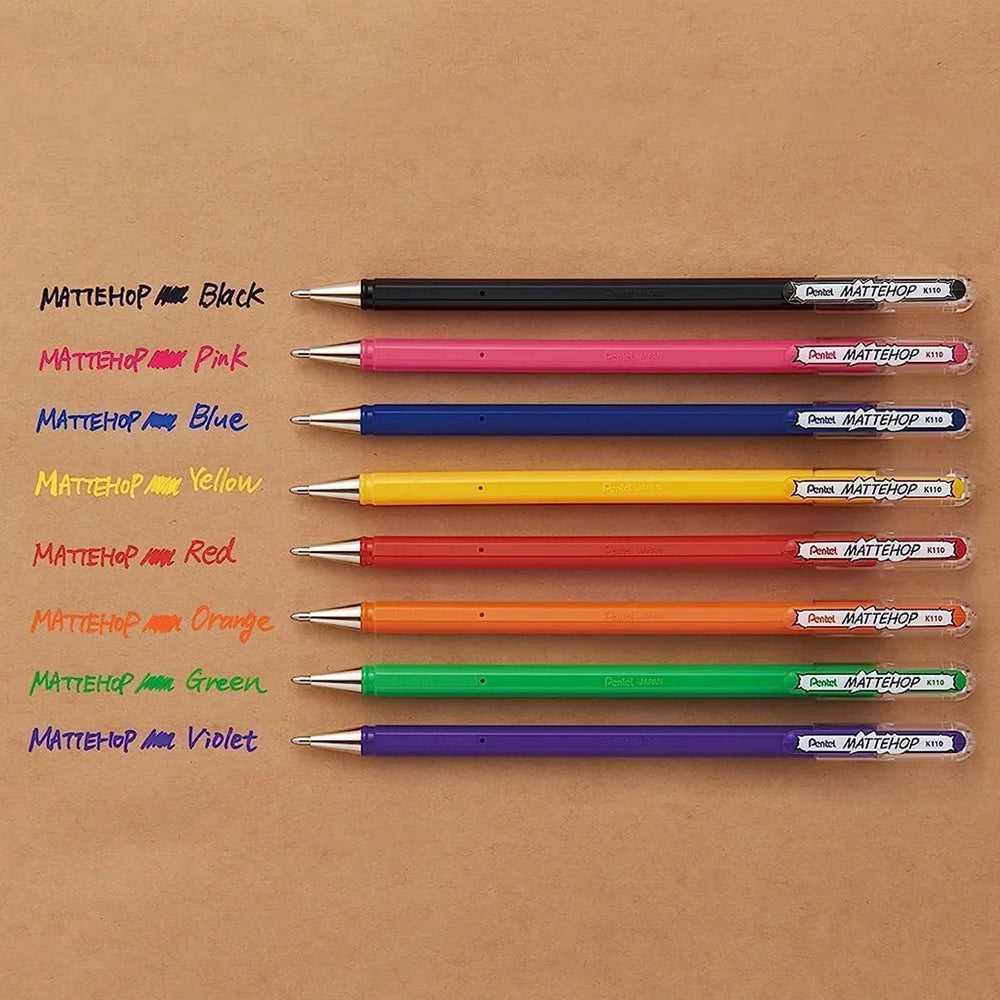 Caneta Gel Mattehop 1.0 mm (K110) | Pentel - Sônia Rondon