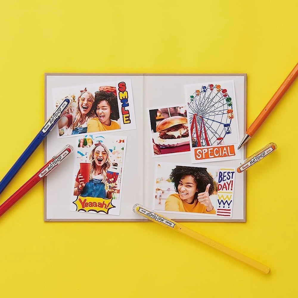 Caneta Gel Mattehop 1.0 mm (K110) | Pentel - Sônia Rondon