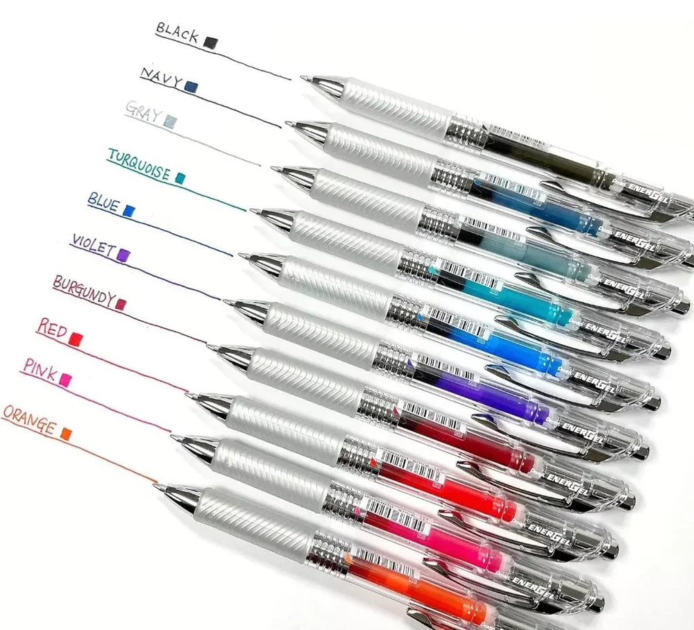 Caneta Energel Infree Retrátil 0.5 mm (BLN75TL) | Pentel - Sônia Rondon