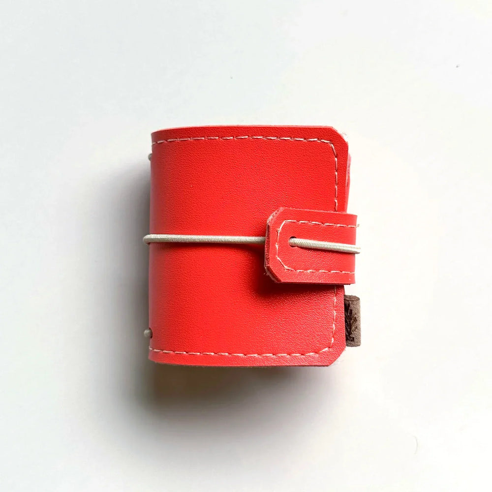 Capa para Caderneta em Miniatura . Mini Camaleão - Sônia Rondon